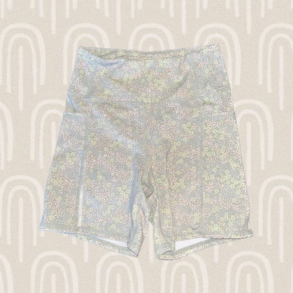 Cotton On Body floral biker athletic shorts